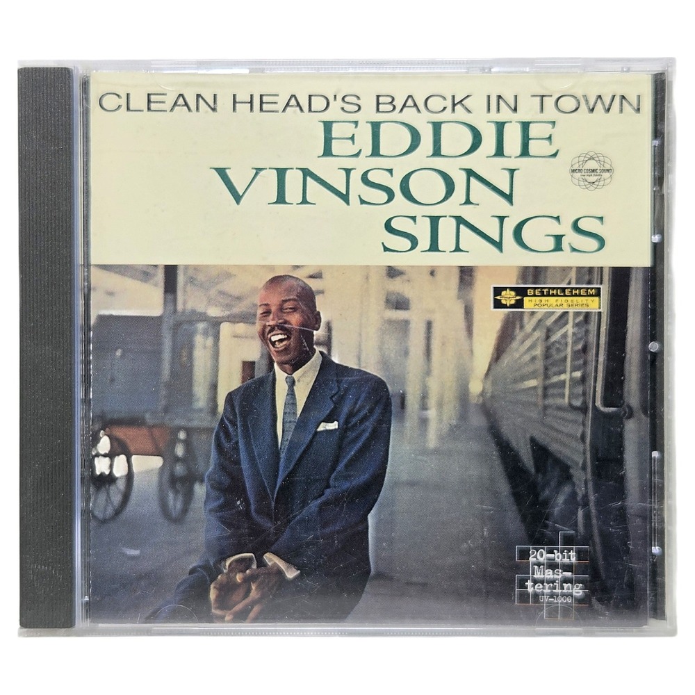 Cleanhead's Back In Town Eddie Vinson Sings CD Jazz Album Bethlehem Records